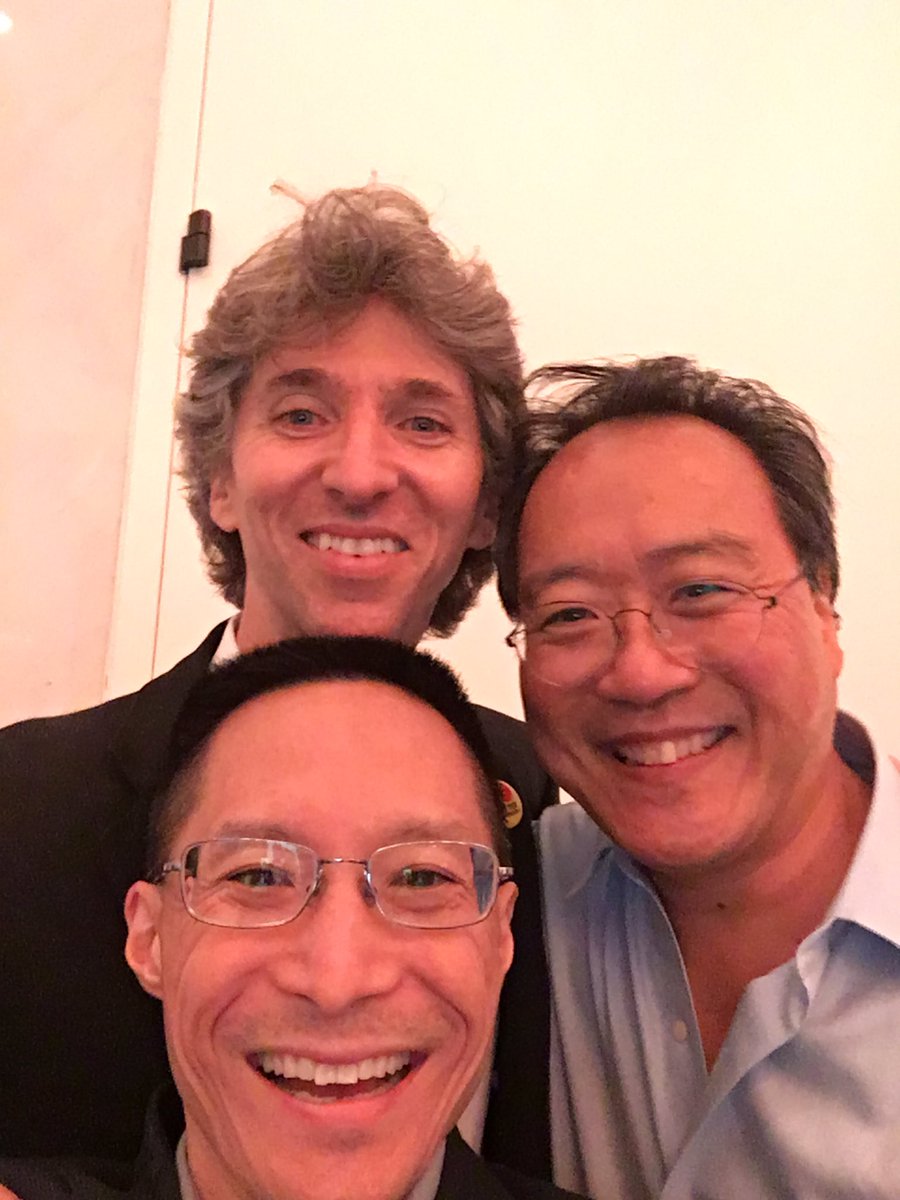 ericpliu's tweet image. Artists draft the blueprints for justice. That was my message closing out @KenCen #ArtsSummit w @YoYo_Ma &amp;amp; @Damian_Woetzel today. Grateful!