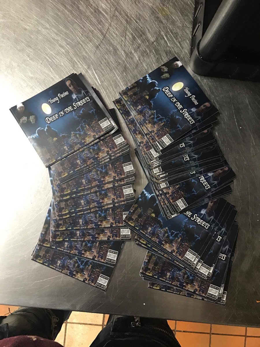 Pacinos_World's tweet photo. #DeepInTheStreets May 17th!! #JustWaitOnIt #mixtape #AlbumOfTheYear whatever ya wanna call it, it's Pacino's World https://t.co/fRl7D9nXuh