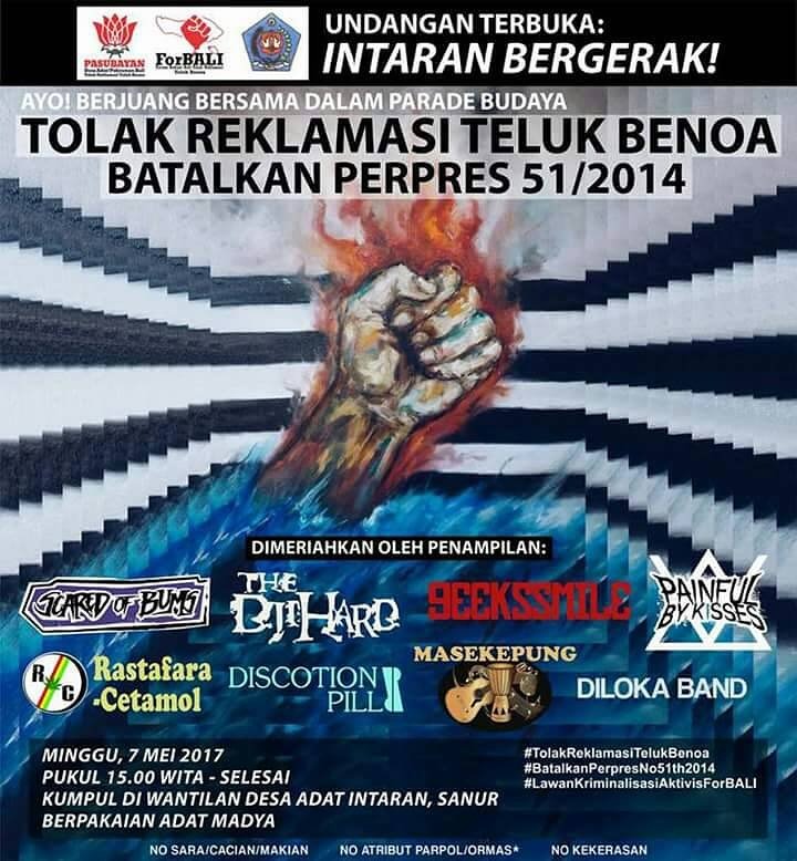 MARI MELAWAN !! #BaliTolakReklamasi #tolakreklamasitelukbenoa #batalkanperpres51thn2014