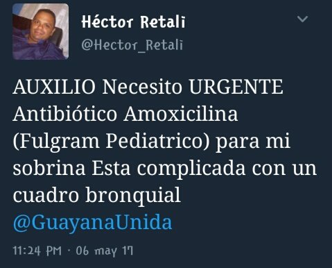 GuayanaUnida's tweet photo. Ayudemos a éste Venezolano, necesita de nuestra ayuda. https://t.co/Ok1iyYsfZS