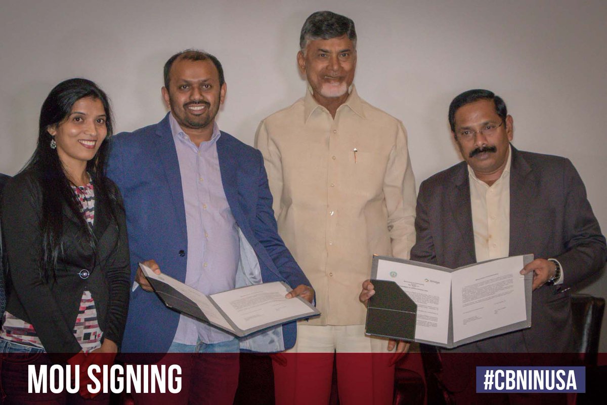 AP Govt has signed MoUs with Innova Solutions, I-Bridge Inc and EVX Solutions, which is expected to provide jobs for over 12,000 people.⁠⁠⁠⁠