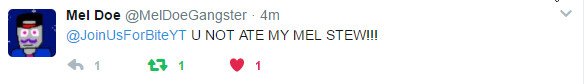 JoinUsForBiteYT's tweet photo. @Prez_PinkSheep did you ate @MelDoeGangster's stew? https://t.co/llyJ1ClsUk