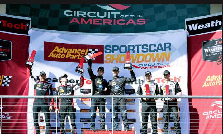 CampbellJim's tweet photo. @IMSA race @circuitamericas / thx @RickyTaylor_10 @jordan10taylor @ericcurran31 @danecameron19 @barbosaracing @fittitweet / @CadillacRacing https://t.co/Ss7DzbAuAt