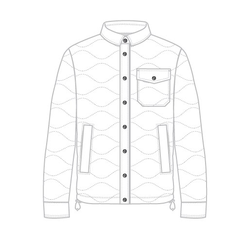 #onionquilt #downfill #shirtjacket #snapbutton drawing bit.ly/2pmH0gJ
#jacketdesign  #fashiondesign #fashionsketch #fashiondrawing