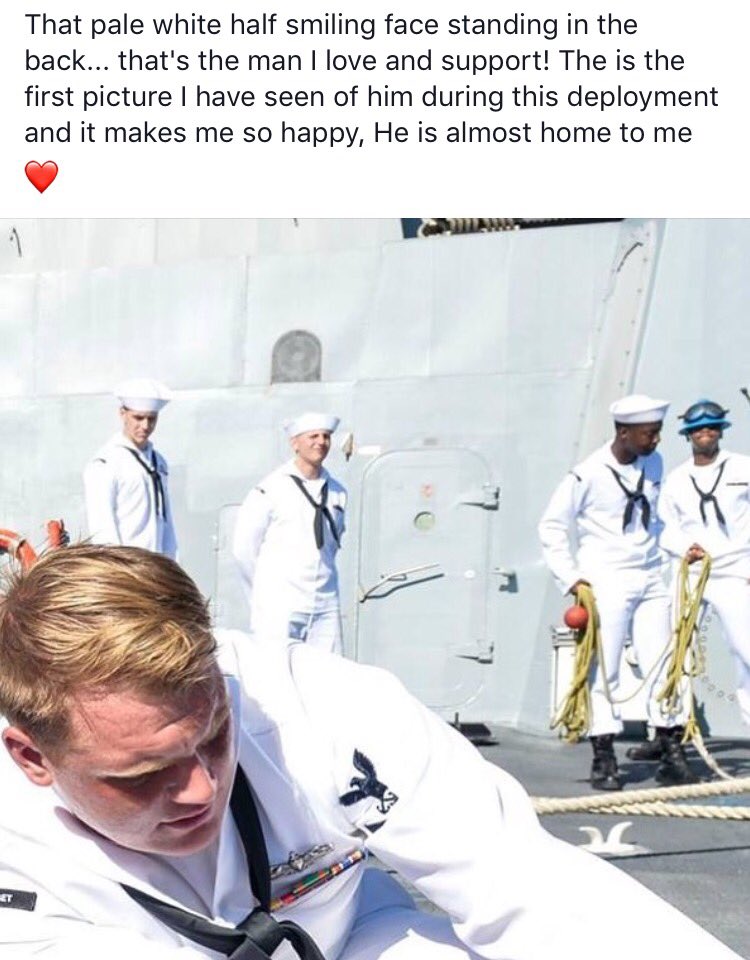 angelica_wood98's tweet photo. #deployment #navypride #deploymentisalmostover #USSSomerset #missingmysailor #deploymentstrong https://t.co/PObPZDpmMa
