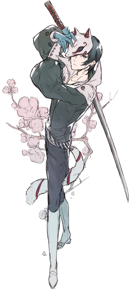せっかくなのでさらについでにこっちにあげていなかった趣味絵もちょろっと 