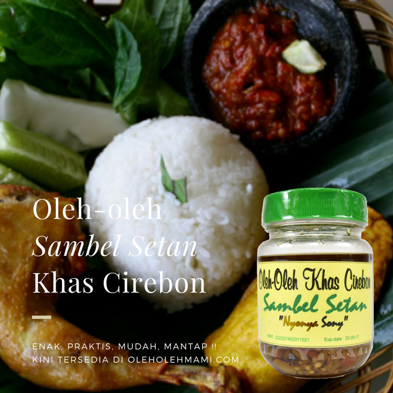 oleholehmami's tweet photo. Bagi orang Indonesia jika makan tidak dengan sambal seperti ada yang kurang, yuuk cari sambal #khas #Cirebon disini https://t.co/sEDs744qPP https://t.co/PBbV3IuiH5