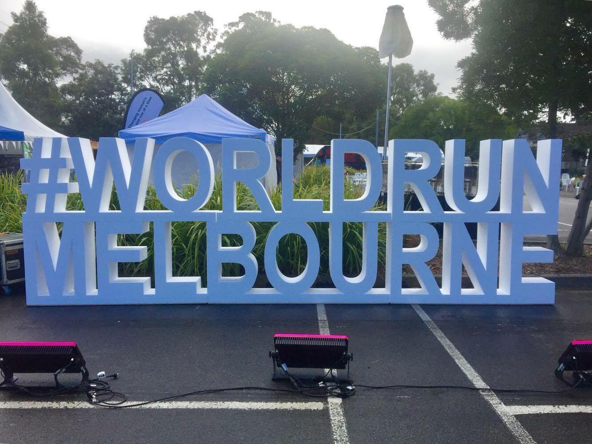 redbullau's tweet photo. Melbourne, it's #WorldRun race day! 🇦🇺🏃🏃‍♀️💨 @WFLWorldRun https://t.co/uQDsvuEwiC