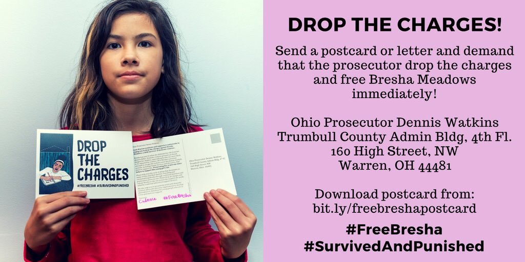 OHWomenAF's tweet photo. #PledgeOfLiberation 5.8.17 
#FreeBreesha #DropTheCharges https://t.co/AkVeRYmI8D