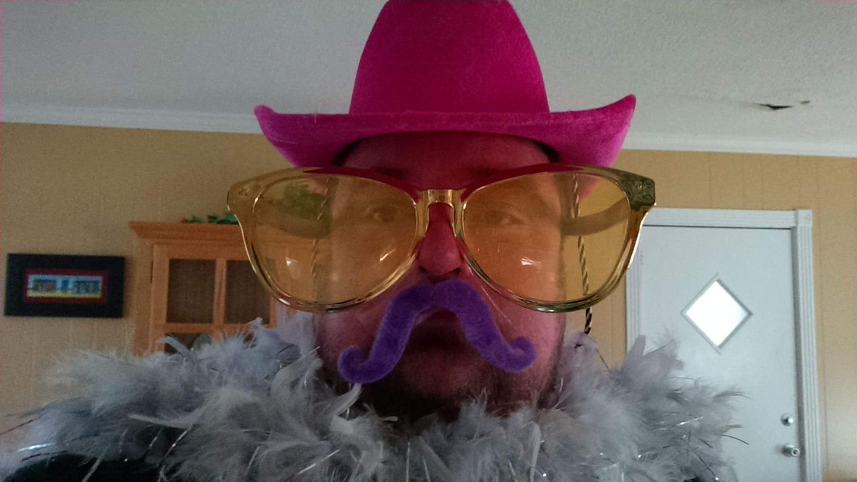 I successfully achieved all but dissertation status. I felt it only appropriate to dress in the dignified manner called for.