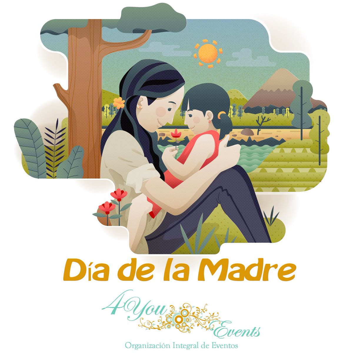 4YouEvent's tweet image. ¡Muchas felicidades a todas nuestras mamis! Que paséis un #DíaDeLaMadre fabuloso