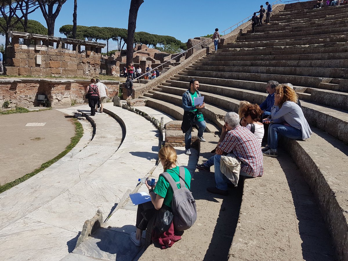 ViaOstiense's tweet photo. Immagini dalla passeggiata agli scavi di #OstiaAntica in occasione di #domenicaalmuseo. #sullaviaostiense #serviziocivile #Agisco #Roma https://t.co/TkmUCUGzQK