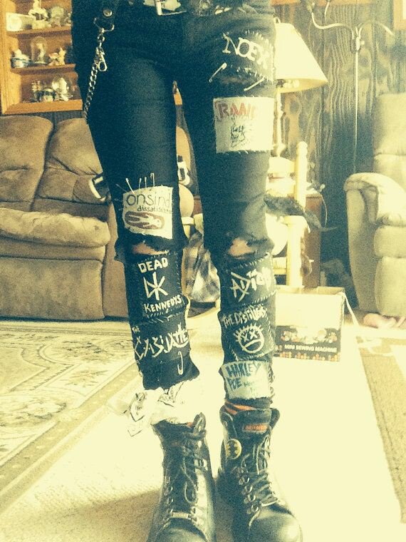 Crust Punk Pants #punk #punks #punkrock 