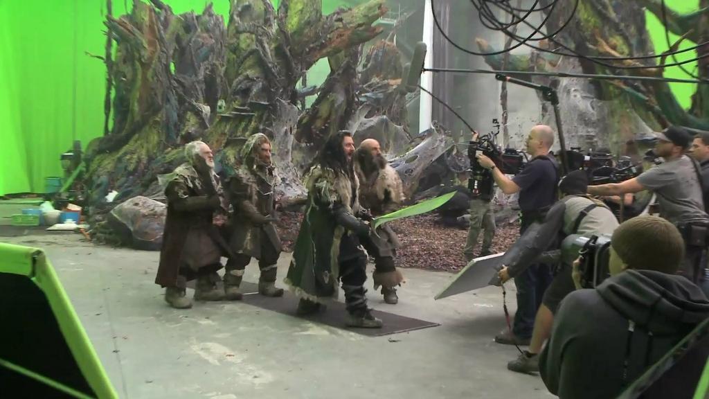 #TheHobbit #BehindtheScenes #Thorin <a href="/RCArmitage/">Richard Armitage</a> <a href="/grahammctavish/">.</a> <a href="/BrophyJed/">Jed Brophy</a>