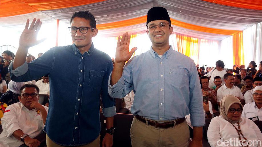 Anies Ultah, Sandiaga: Jangan Kirim Bunga Tapi Kirimkan Doa detik.id/6Z4OW3