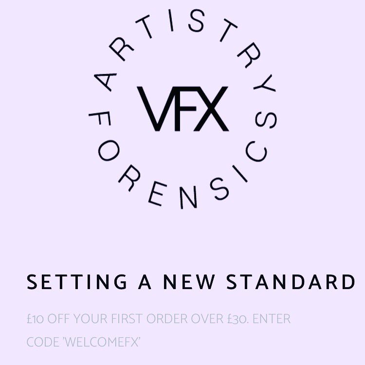Launch treat! £10 credit waiting in your basket when you place your order at vermillionfx.com #sfx #blood #makeup #mua #gore
