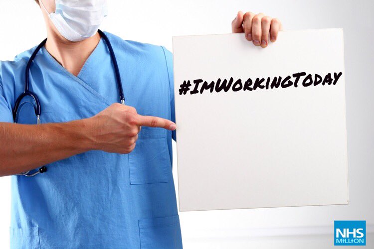 NHSMillion's tweet photo. This #SundayMorning pls spare a RT for the thousands of NHS staff who worked a 12-hour shift through he night #NHSHeroes https://t.co/hVoU76NP7H