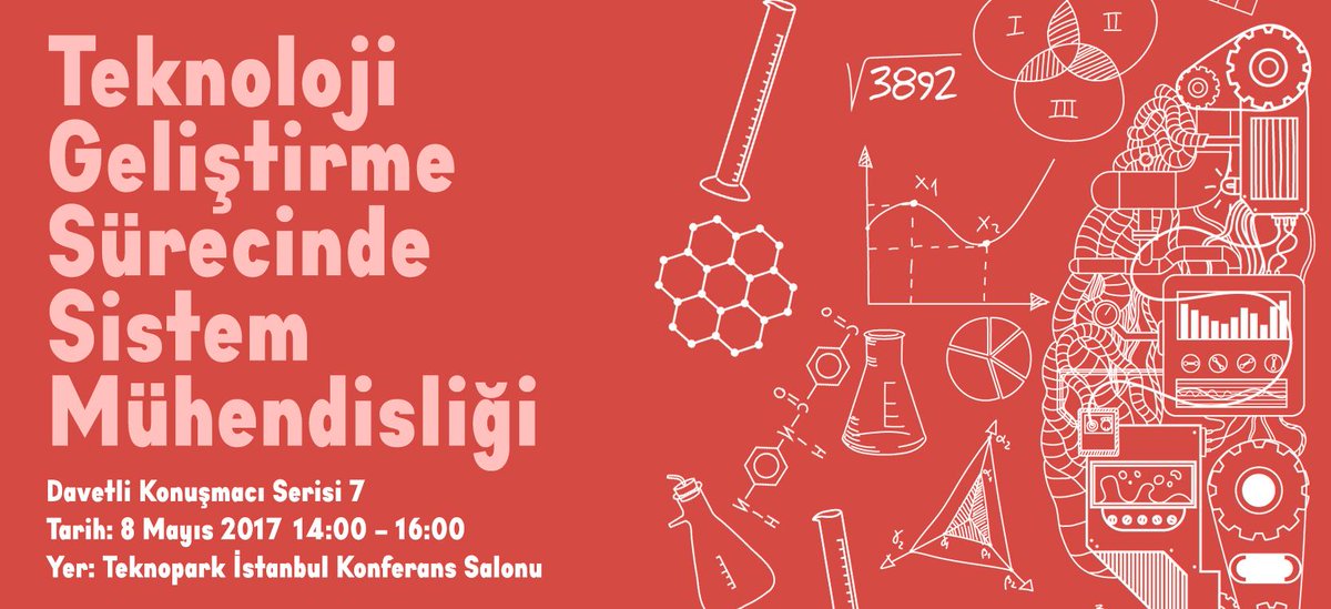 8 Mayıs Davetli Konuşmacı Serisi 7: Teknoloji Geliştirme Sürecinde Sistem Mühendisliği
<a href="/teknopark_ist/">Teknopark İstanbul</a>
etkinlik.io/etkinlik/67438…