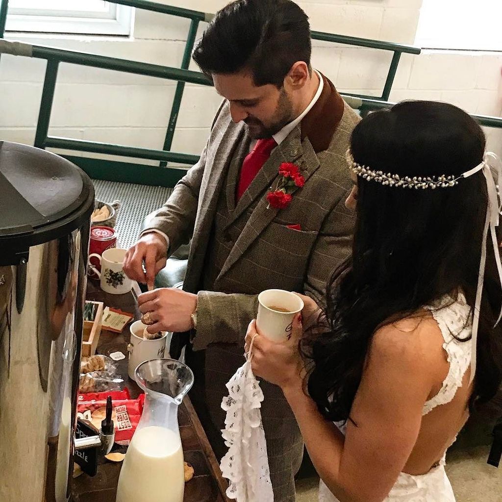 CeliaFarm's tweet photo. Sometimes you just want a break from the booze and enjoy a cuppa at your wedding. Our #Lancashire #brewstation wit… https://t.co/TU5Bc2EMTU https://t.co/VA5QTwF5nP