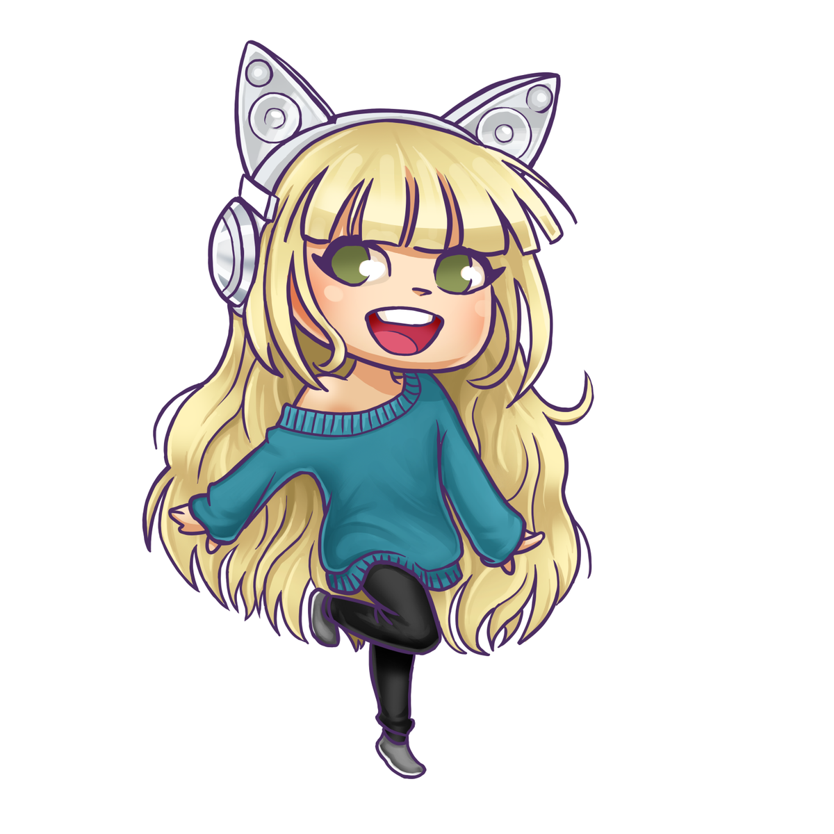 LadyNami01's tweet photo. Wanted to thank @kozmica for making me the most adorable chibi version of me! You are amazing! https://t.co/W5k0kLw0KJ