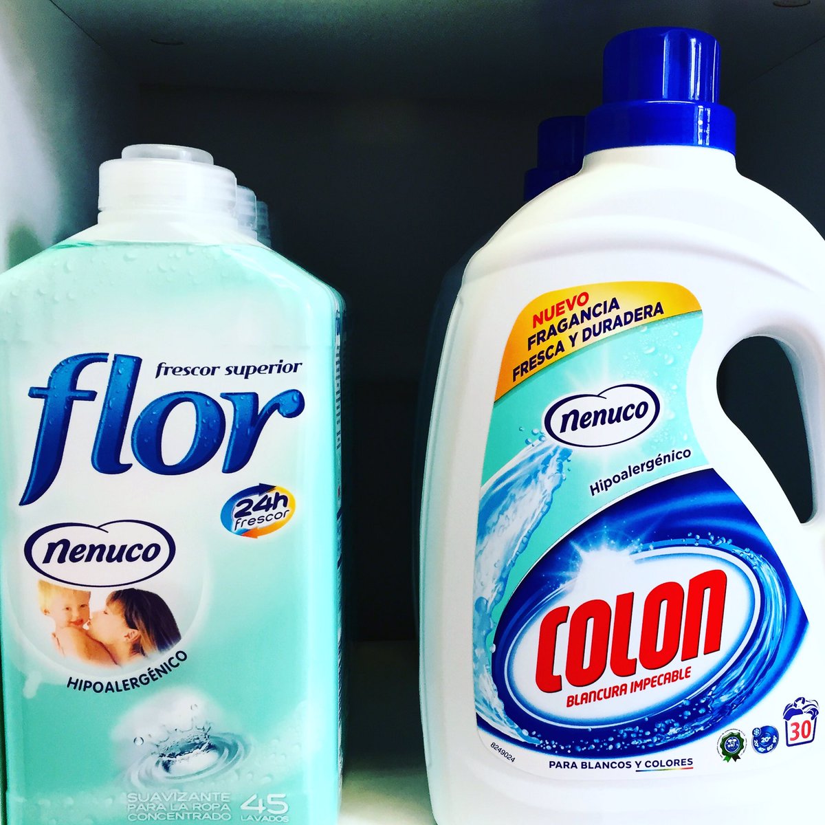 Nenuco Washing Detergent &amp; Fabric Softener 🍋