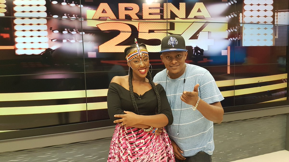 Who is as excited to see @amayonde kama @DjSlim254 here?!! 😃😃 Tell us where you're tuned in from! #arena254