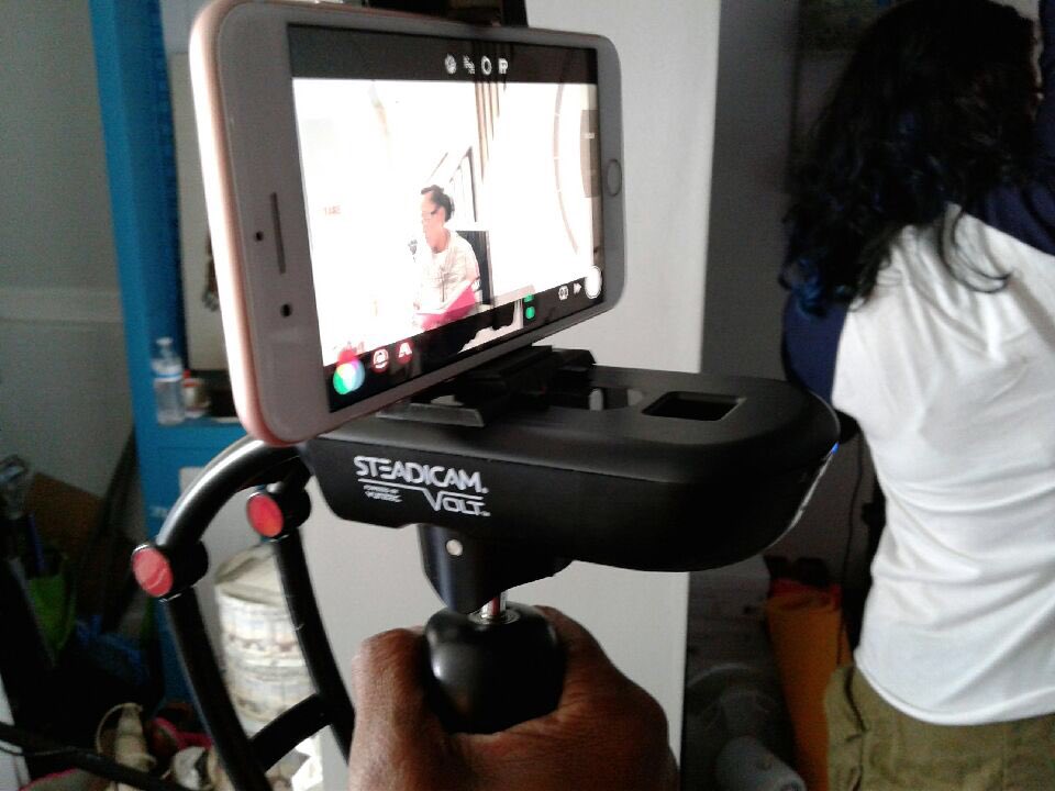AngelaMcCrae01's tweet photo. #SteadicamVolt by @YuneecU - THX @dannakinsky for testing the new system w/ us BEFORE it's released. #iPhone7Plus #ATTcreate @attdeveloper https://t.co/q6GPti8lGy