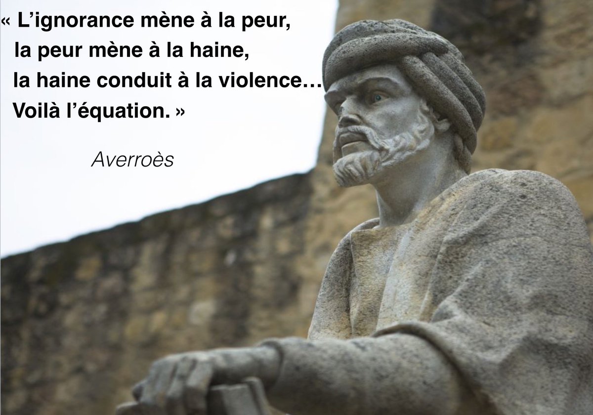 Les Repliques La Citation Du Jour Par Averroes Les Repliques La Citation Du Jour Par Averroes