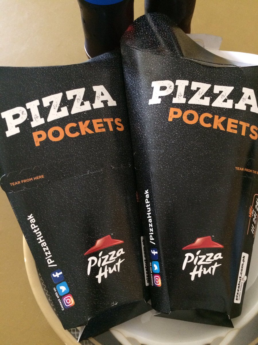 fahadlakhani81's tweet image. Yummy Sunday lunch #PizzaPockets #Pizza #PizzaHut #Foodie