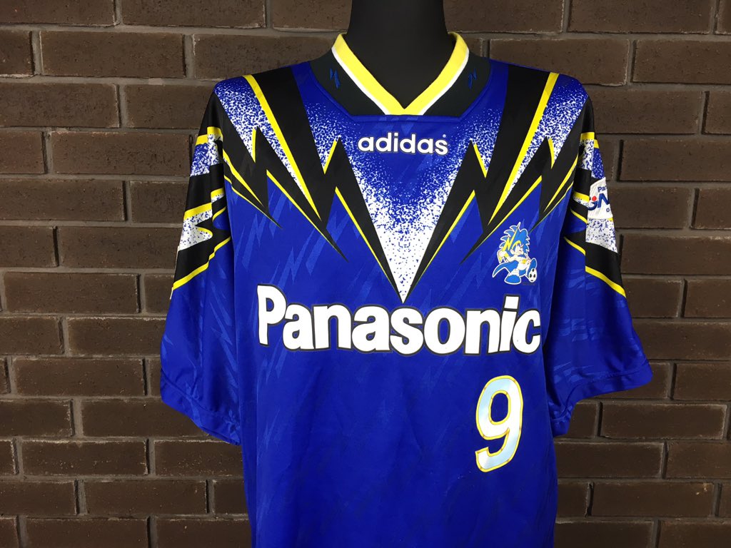 Classic Football Shirts Closer Look 1996 Gamba Osaka Match Worn Home Shirt 9 V Newcastle More Match Worn T Co Nflzlthaeg