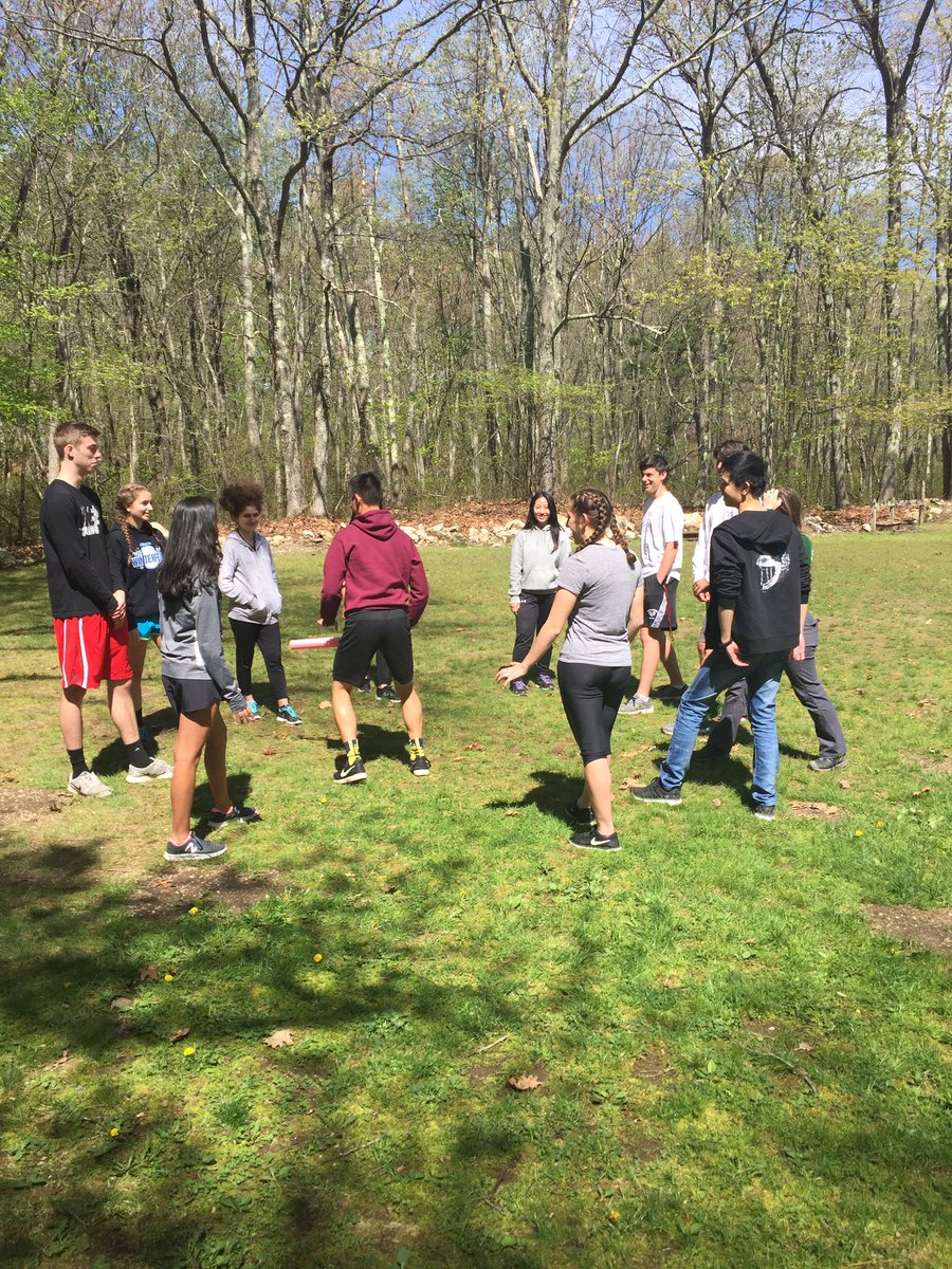 WAResLife's tweet photo. Some early morning team building with #WAstudentleaders at Hale Reservation https://t.co/vYCVZxE2HW