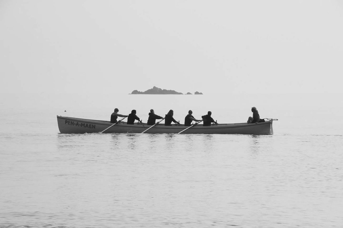 St Goran Ladies back on the water this morning.