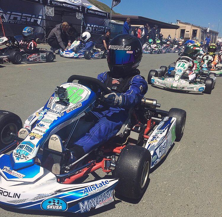 RussellKarting's tweet photo. Jace is ready to go! #SpringNats17 #Sonoma #RussellKarting #Karting #SKUSA https://t.co/sBpyiyb3JG
