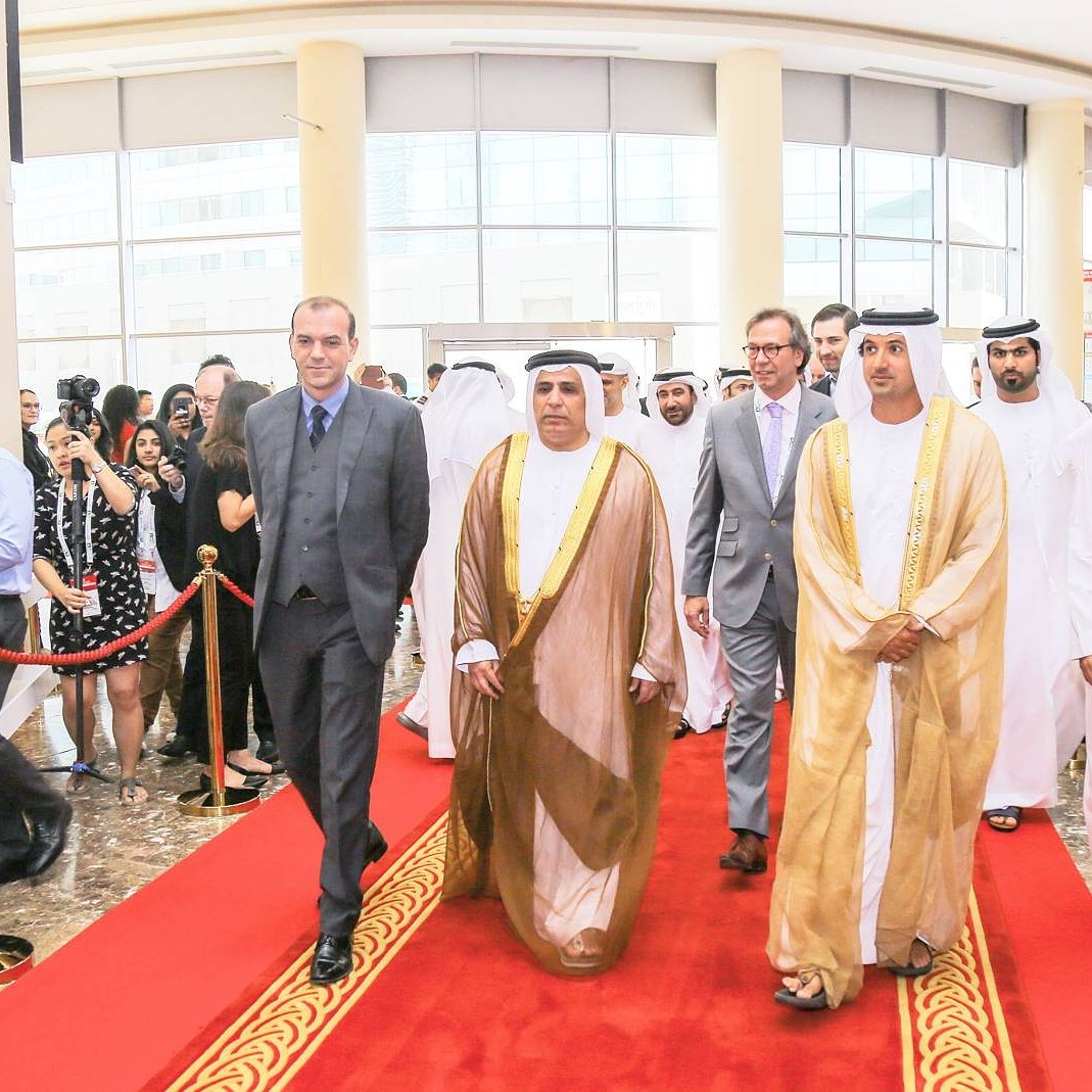 aocpauwels's tweet photo. Opened @automechanikaDu this morning, with His Excellency Mattar Al Tayer (middle), and H.E. Helal Saeed Al Marri (right). #AMDU17 https://t.co/1ug732pIu4