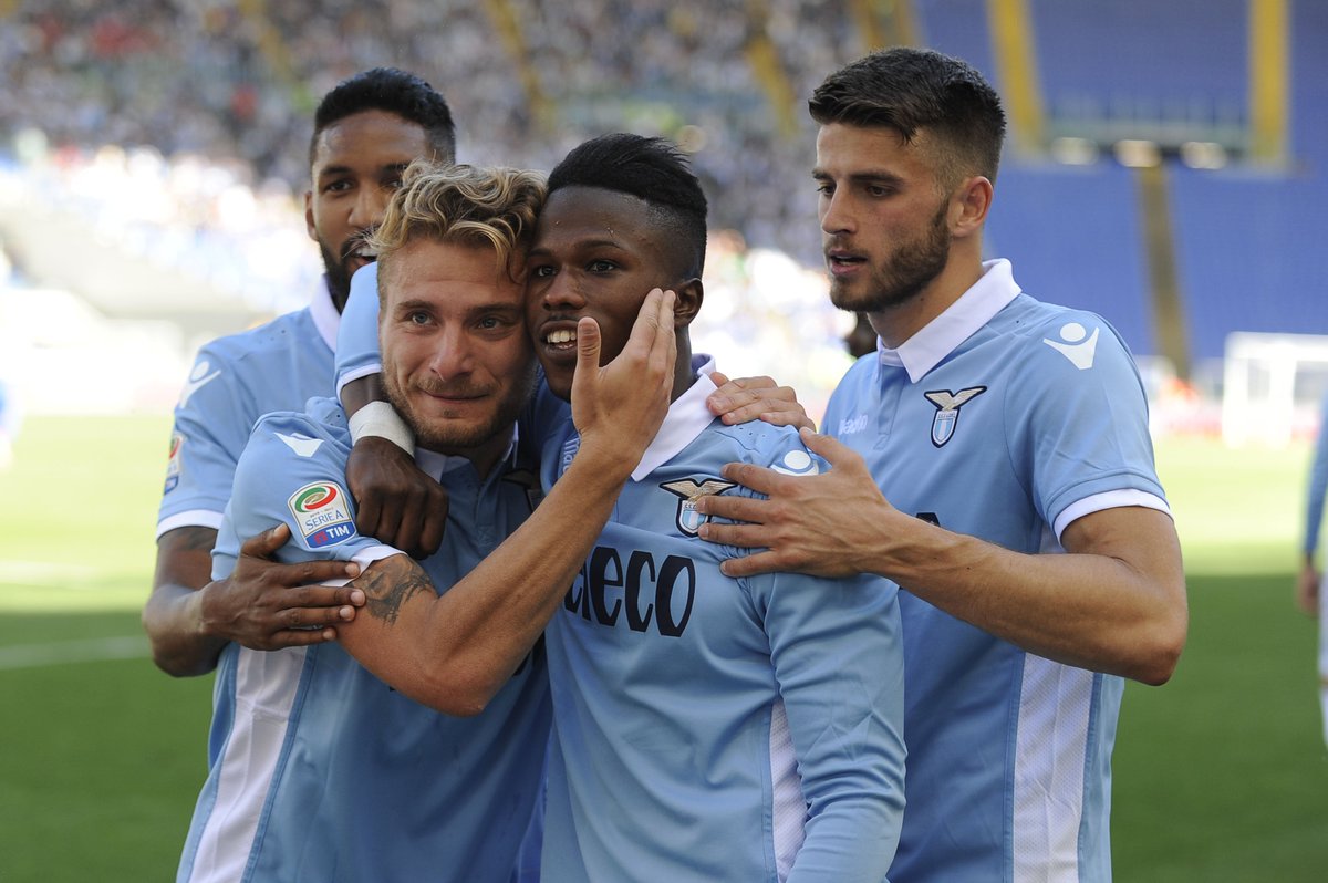 Squawka's tweet photo. Lazio 7-3 Sampdoria FT:

Shots: 19-8
Pass accuracy: 87%-86%
Chances created: 14-4
Possession: 52%-48%

A goal fest in Serie A. 😳 https://t.co/GCWaVfhVQK