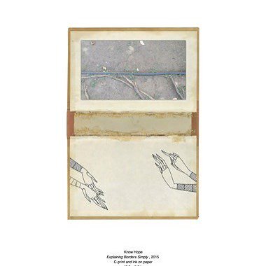 Bid on this piece by 
Addam Yekutieli (Know Hope) 
<a href="/thisislimbo/">Know Hope</a> "Explaining Borders Simply" 
The YNY Silent Art Au… ift.tt/2pTrrjw
