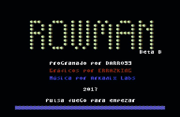 ExCommodore's tweet photo. #HOMEBREW : En el stand de @PacoBlog64 en #ExploraCommodore  podreis tastear la demo de David Asenjo @darro99 #Rowman https://t.co/t2ws8IVby5