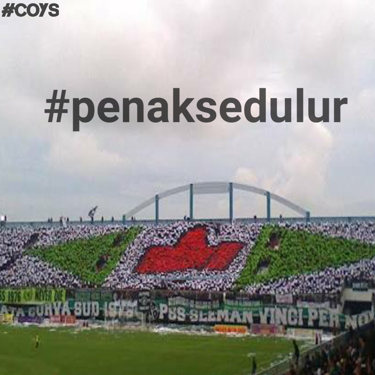 rowbien's tweet photo. Kemesraan ini janganlah cepat berlalu @BCSxPSS_1976 @Pasoepati https://t.co/XjKqJCuOMC