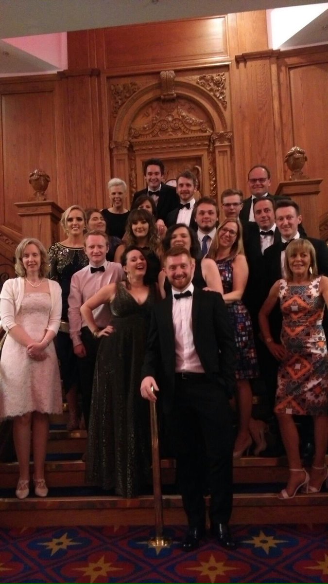 micky_quigg's tweet photo. A fantastic evening last night at #Colours17 at @TitanicBelfast - Sport plays a vital role at @UlsterUni very proud of all our students! https://t.co/pNoRi1eF0H