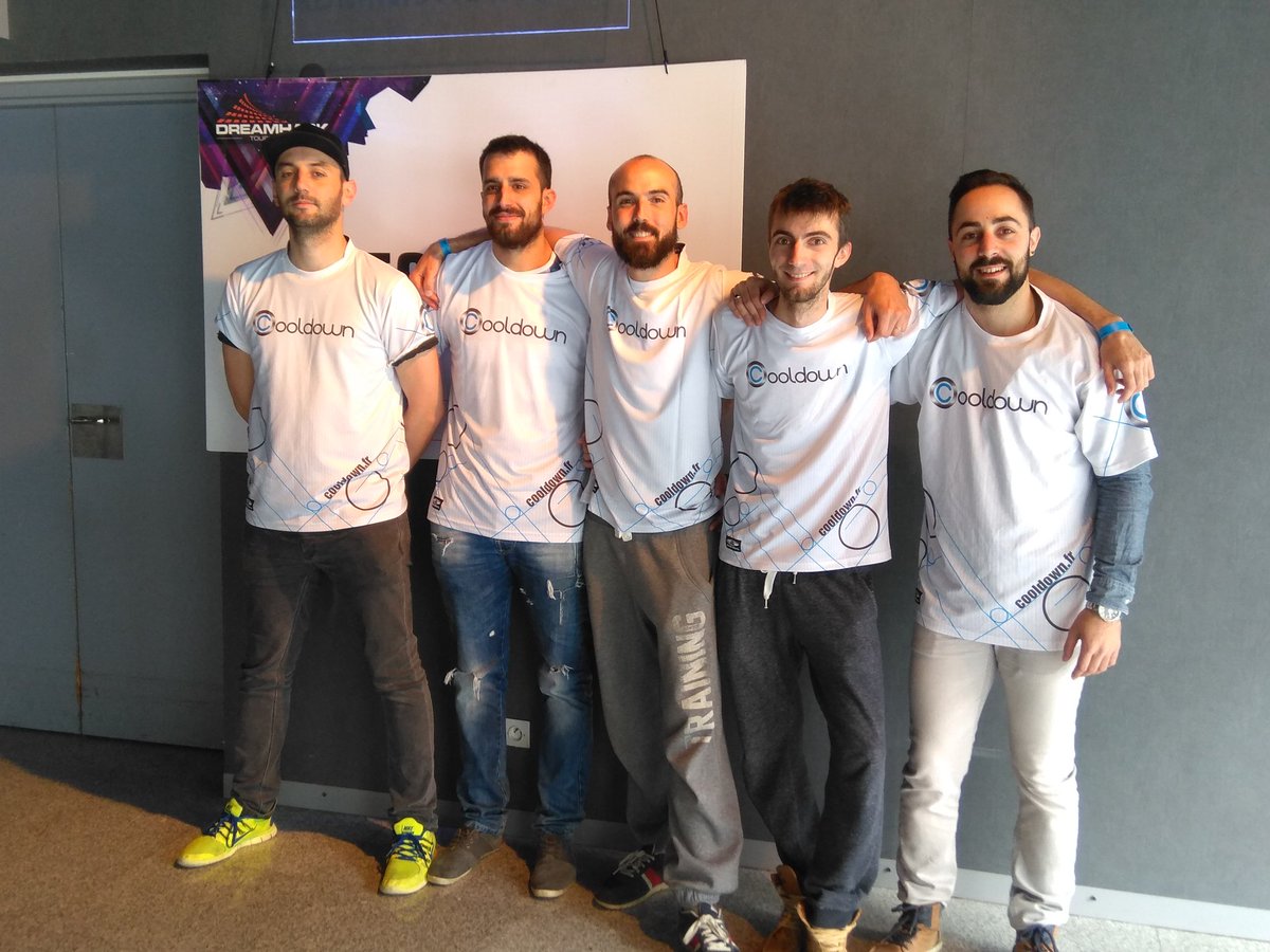 Cooldownfr's tweet photo. Nos joueurs #csgo sont en demi-finale ! Gg ! #teamcooldown  @bakax3_csgo @ZERO_CSGO_ @Dt0x_Cs @arakorBENGBENG @CwynterCooldown @DreamHackFR https://t.co/wjoq5smV4L