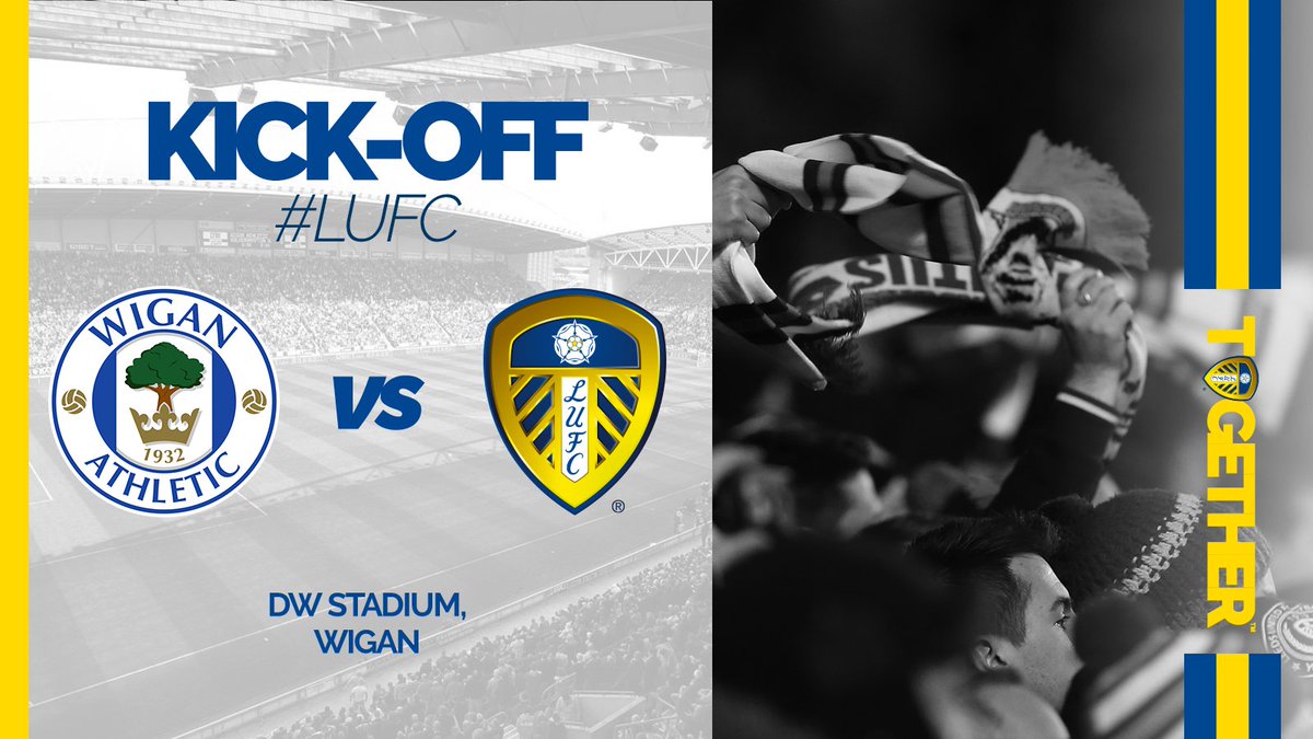 LUFC's tweet photo. KICK OFF | And we're off at the DW Stadium, as Pablo Hernandez gets the game under way 0-0 https://t.co/ljBUeUL7eO