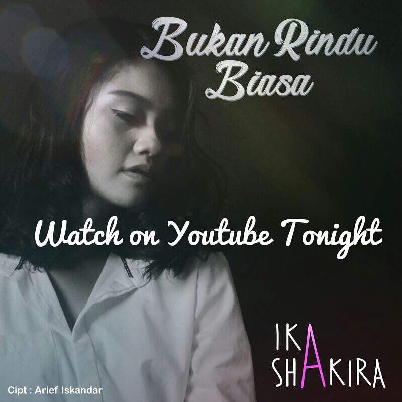 Hai semuanya malam ini Video Klip lagu terbaru aku Bukan Rindu Biasa akan release di channel youtube aku. Tunggu yaaa 😊😊😊