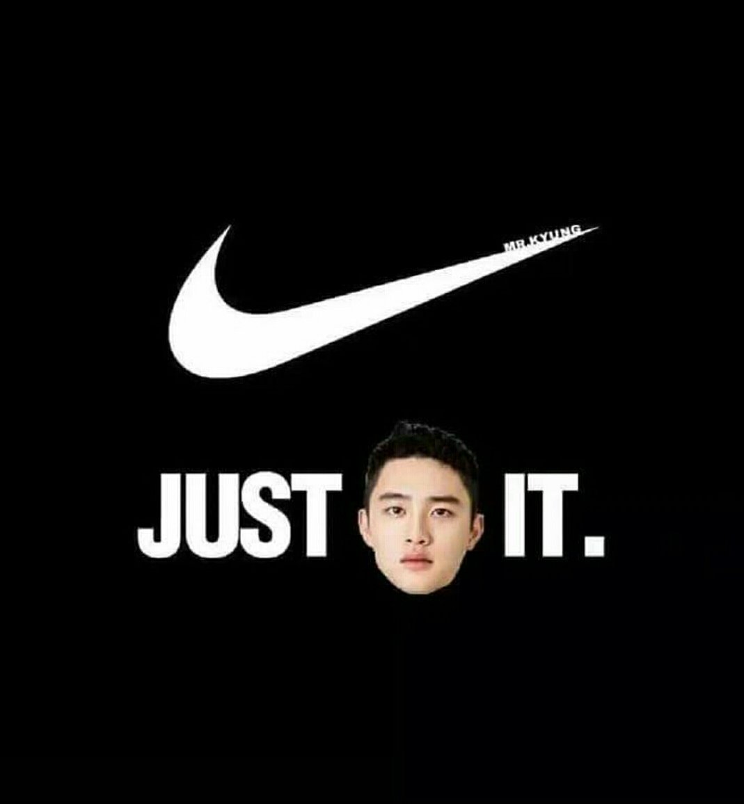 Mic开 Kyungsoo Needs To Be Brand Ambassador Of Nike Yall Dafbama17 Exo Bama17diamondedition Bts