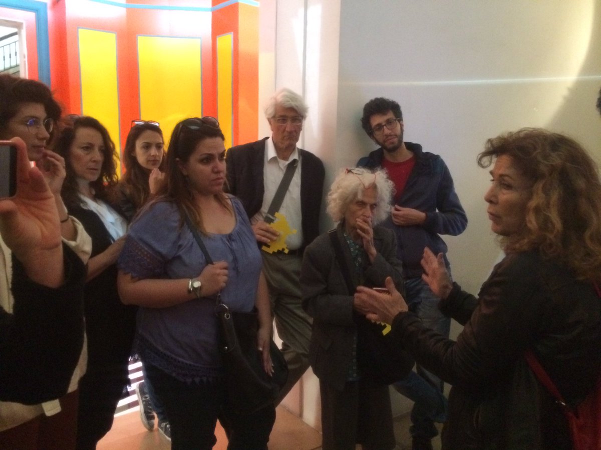 ValerVa's tweet photo. #viaSettembrini: dal museo alla città con Marisa Albanese. Grazie @InvasioniDigita @Museo_MADRE #InvasioniDigitali https://t.co/1UL7WjF9EG