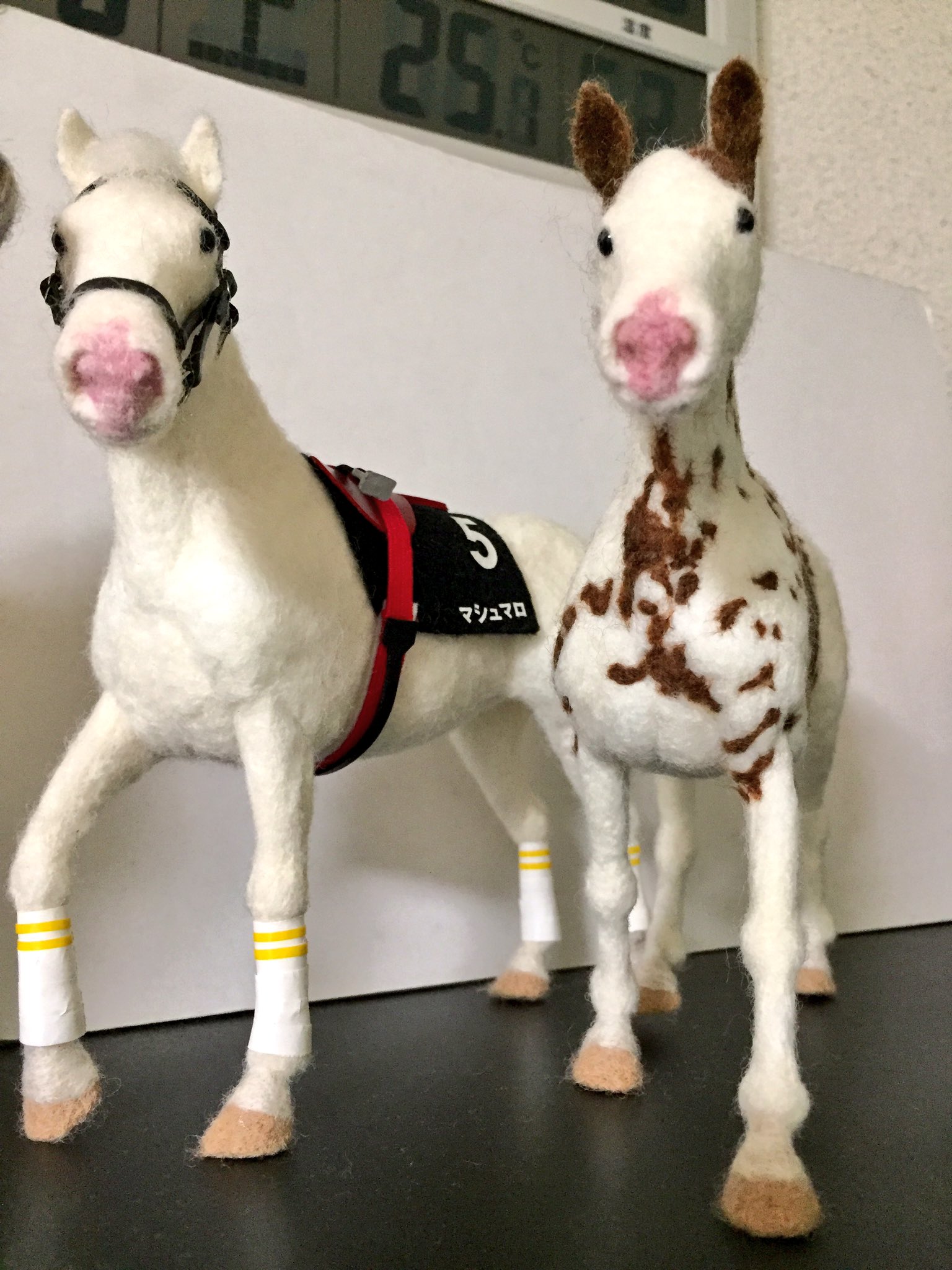【サラブレッドコレクション ハヤヤッコ】羊毛フェルト馬 オブジェ アイドルホース サラブレッドコレクション ハヤヤッコ】羊毛フェルト馬 オブジェ