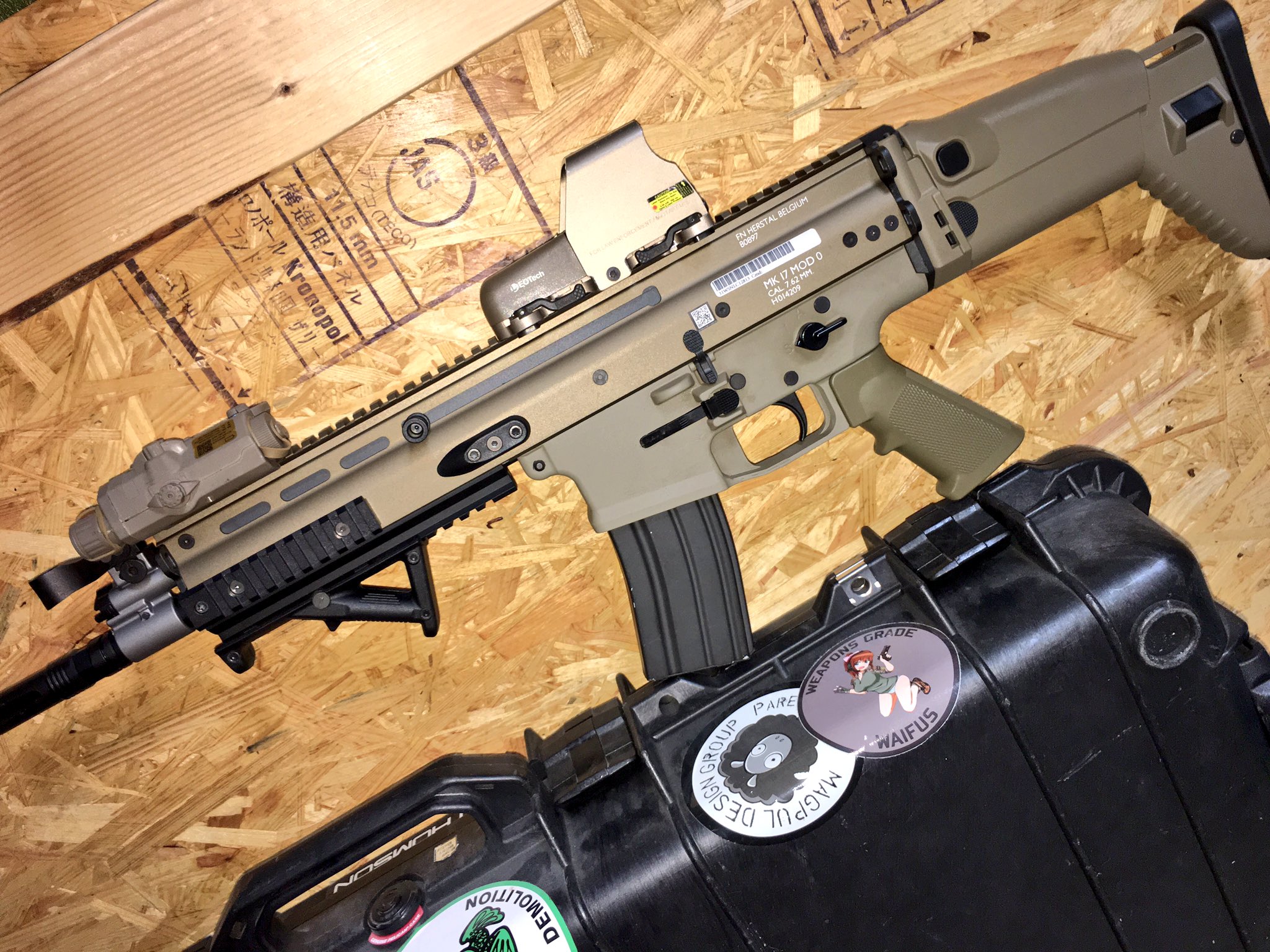 Scar様 確保分 ダブルベル SCAR-Hの分解 その① メカボ取り出し | おのまとぺの