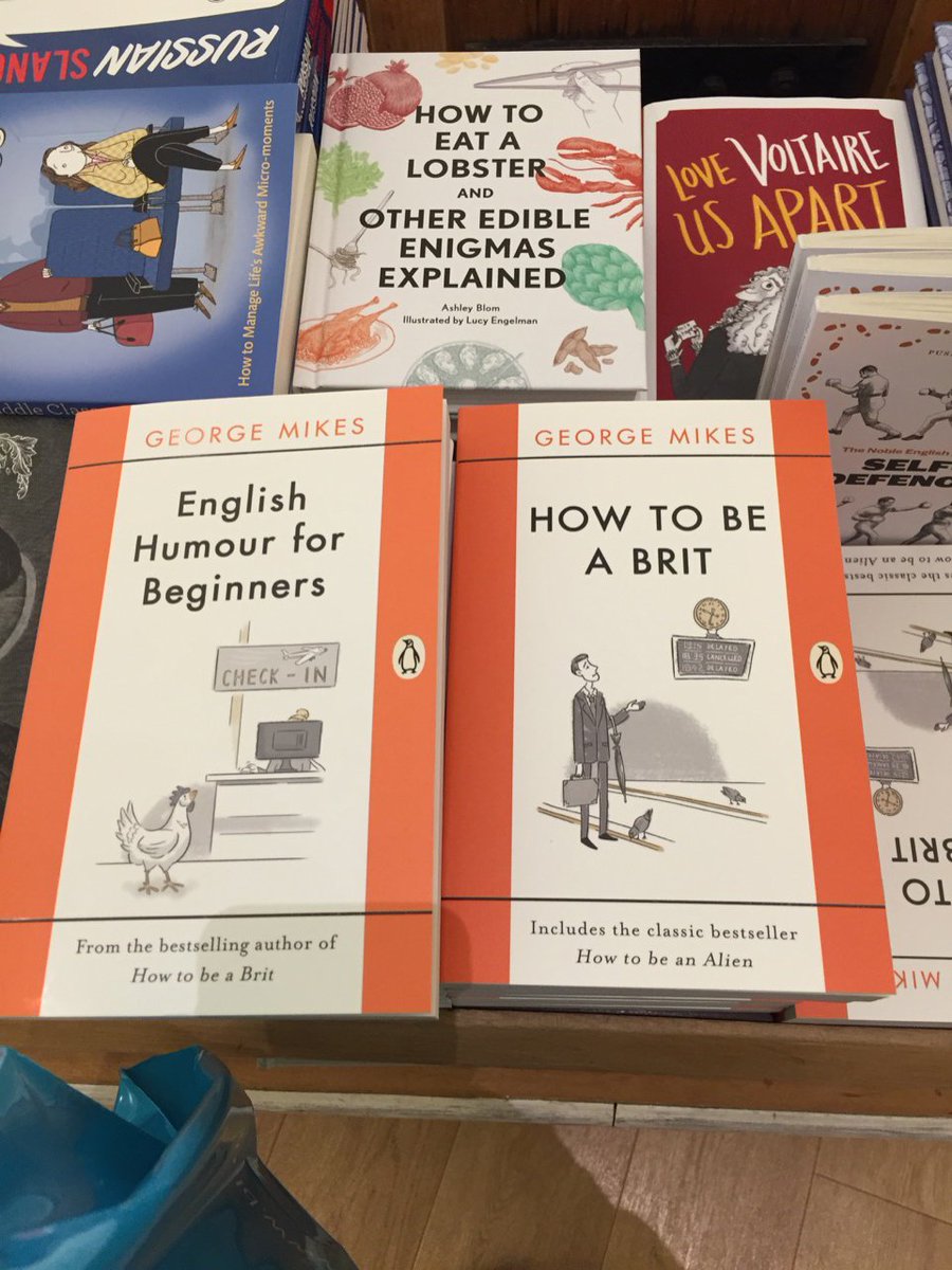 StuartKells's tweet photo. And helpful Penguins in the BL bookshop #PenguinFounders https://t.co/4fjUzOzIQ5