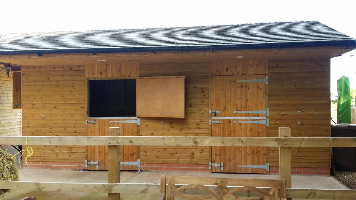 stablebuild's tweet image. #Horsestables and #fieldshelters manufactured by #StableBuildCompany