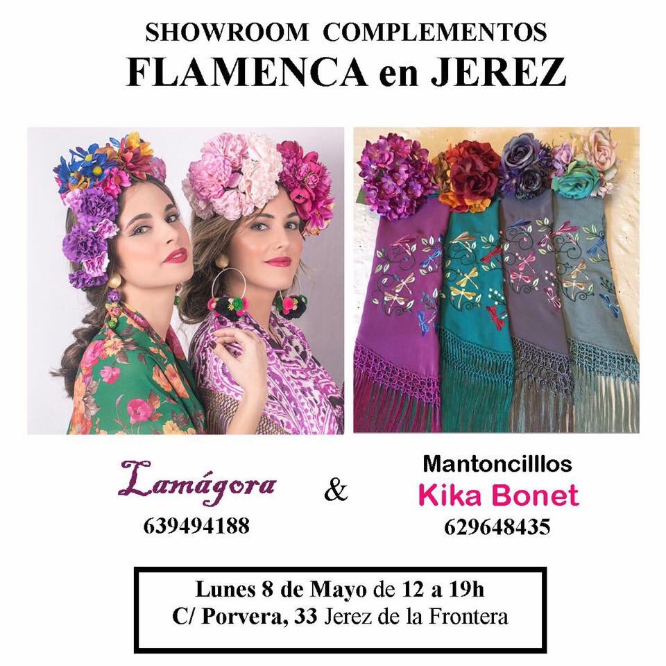 Mañana Lunes!! Showroom en Jerez!! Para que no te falte ni un detalle para la Feria!! #FeriadelCaballo #Jerez2017