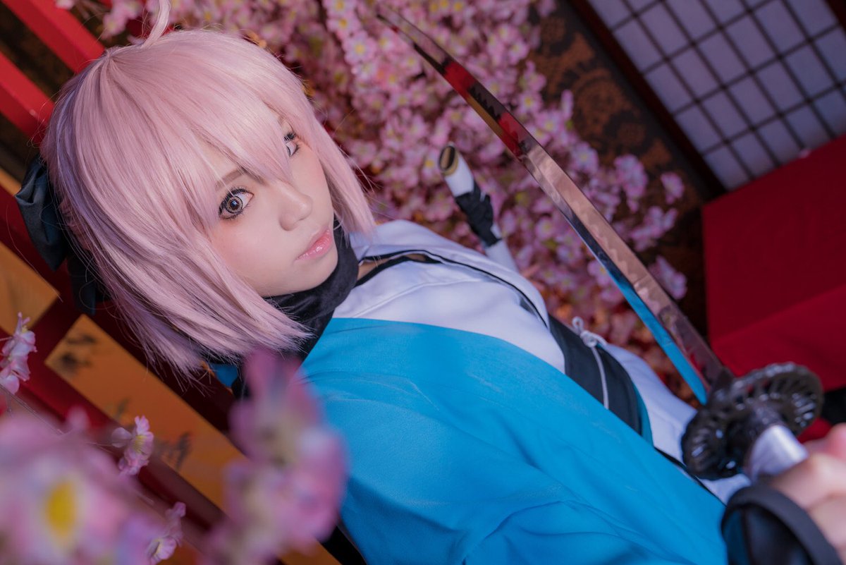 うりう コスプレ Fgo Fate Grand Order 沖田総司 我が秘剣の煌めき 受けるがいい 沖田さん用に菊一文字の鍔作ってみました Photo Shinさん